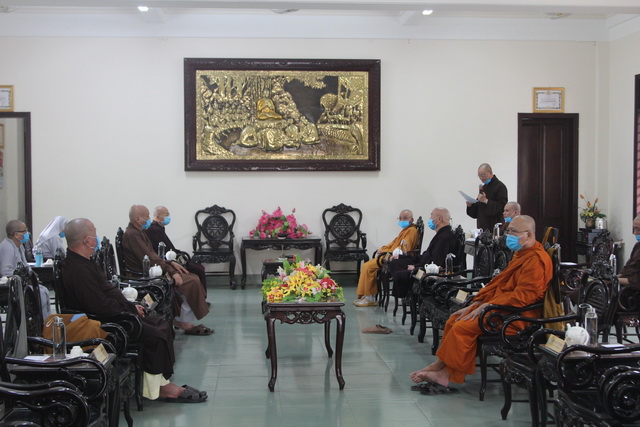 Họp công tác tổ chức Đại lễ Phật đản PL.2564 - DL.2020